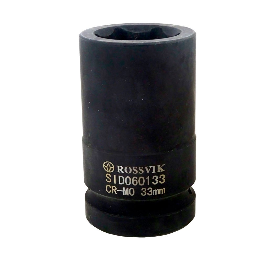 Головка торцевая ударная ROSSVIK, 1/2", Hex H12, L-78мм