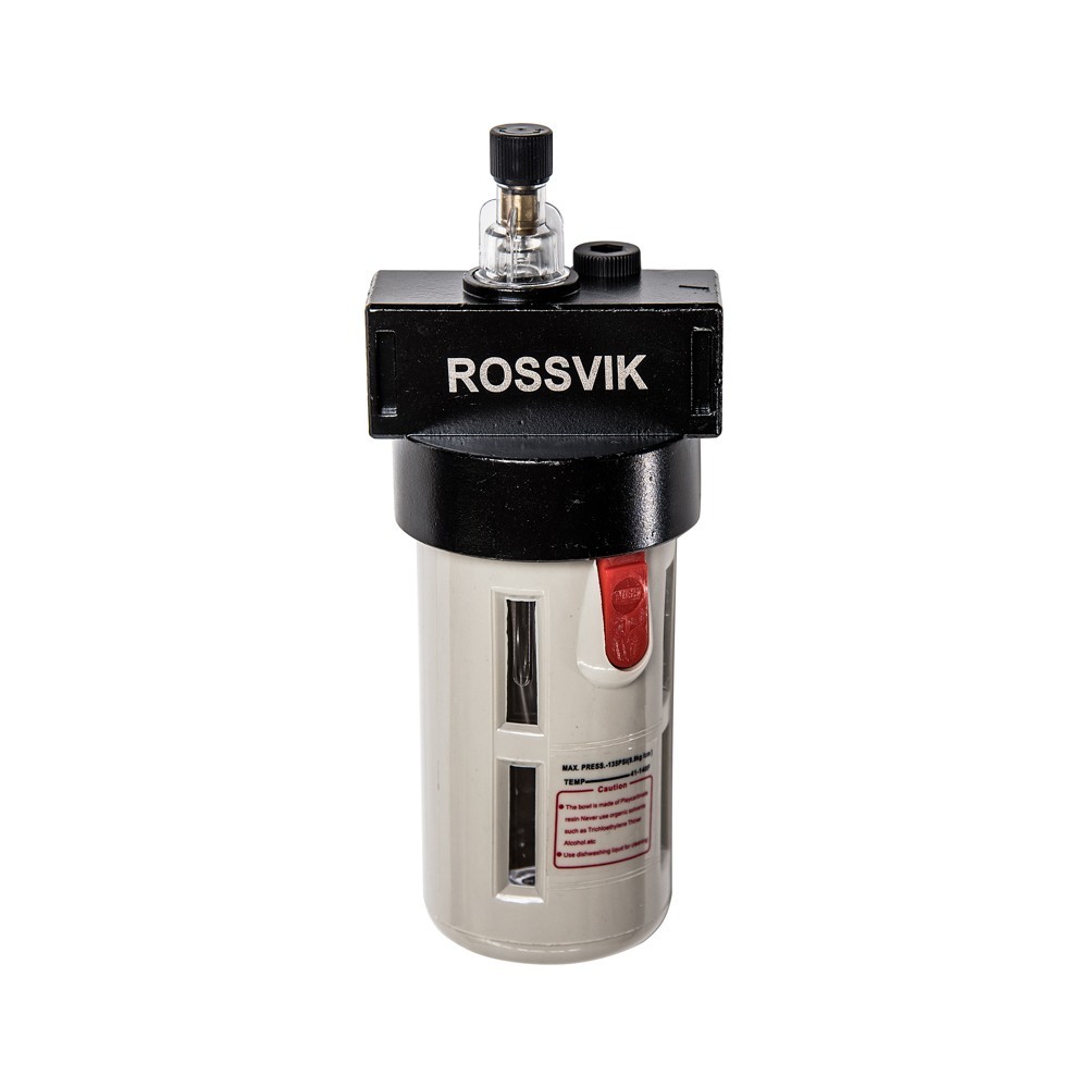 Регулятор давления ROSSVIK FR с манометром и фильтром конденсата 1/2"  F151/3.R