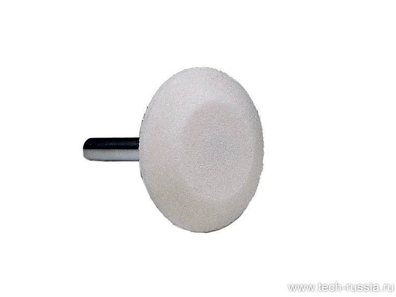 Шлифовальный камень "макси-грибок" из оксида алюминия (диаметр вала 6 мм) ТЕСН